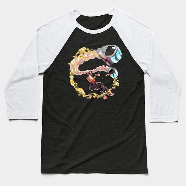 ARMS Twintelle Baseball T-Shirt by TDesign